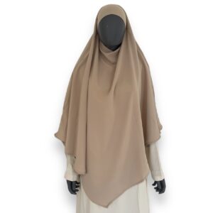 Khimar 2 capas Medina Sand