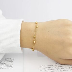 Pulsera doble capa